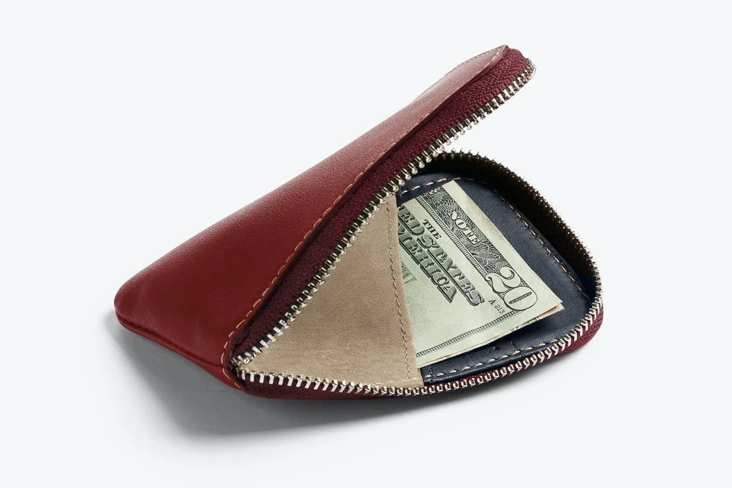 Cartera Card Pocket Red Earth - ECRU