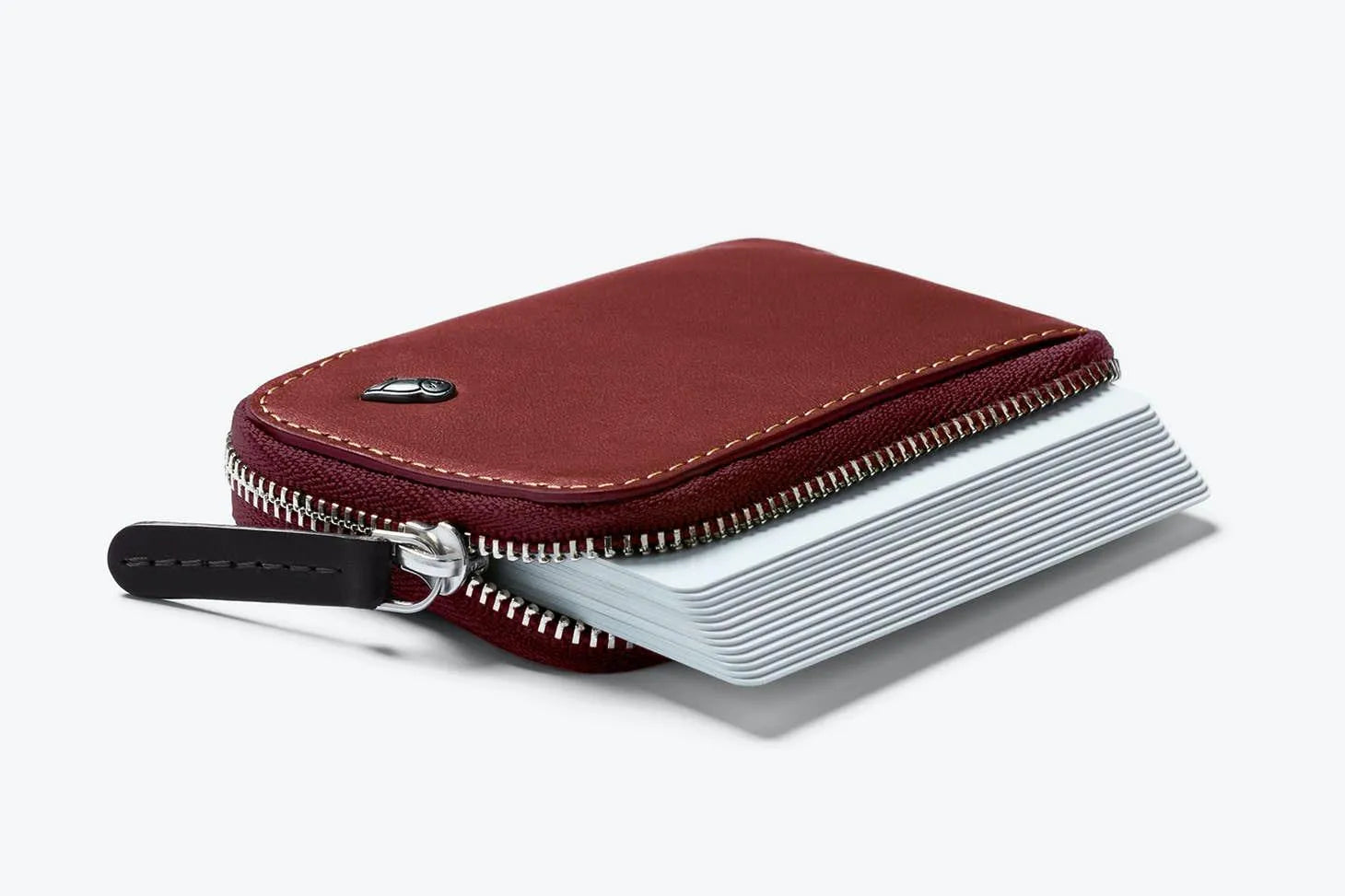 Cartera Card Pocket Red Earth - ECRU