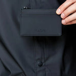 Cartera Rains Zip Wallet Negro - ECRU