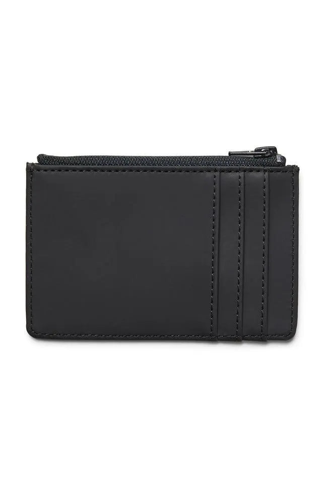 Cartera Rains Zip Wallet Negro - ECRU
