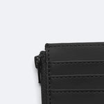 Cartera Rains Zip Wallet Negro - ECRU
