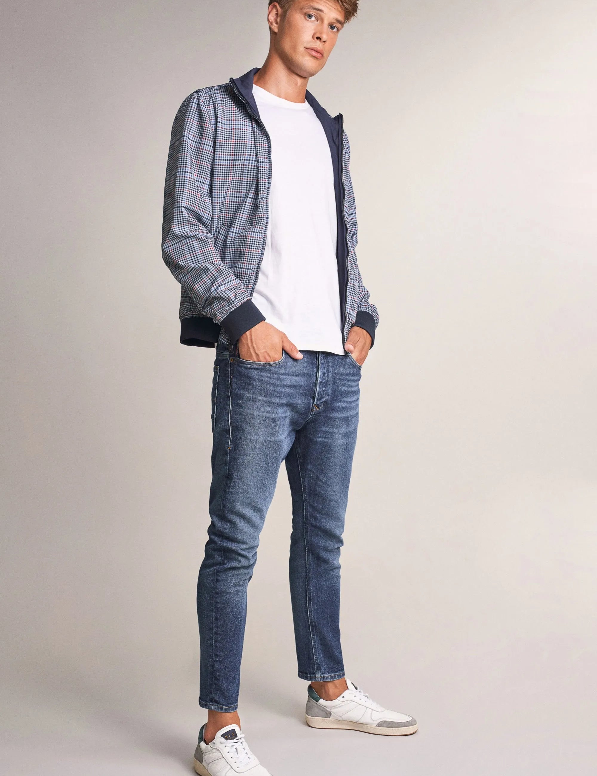 Cazadora Bomber Reversible - ECRU