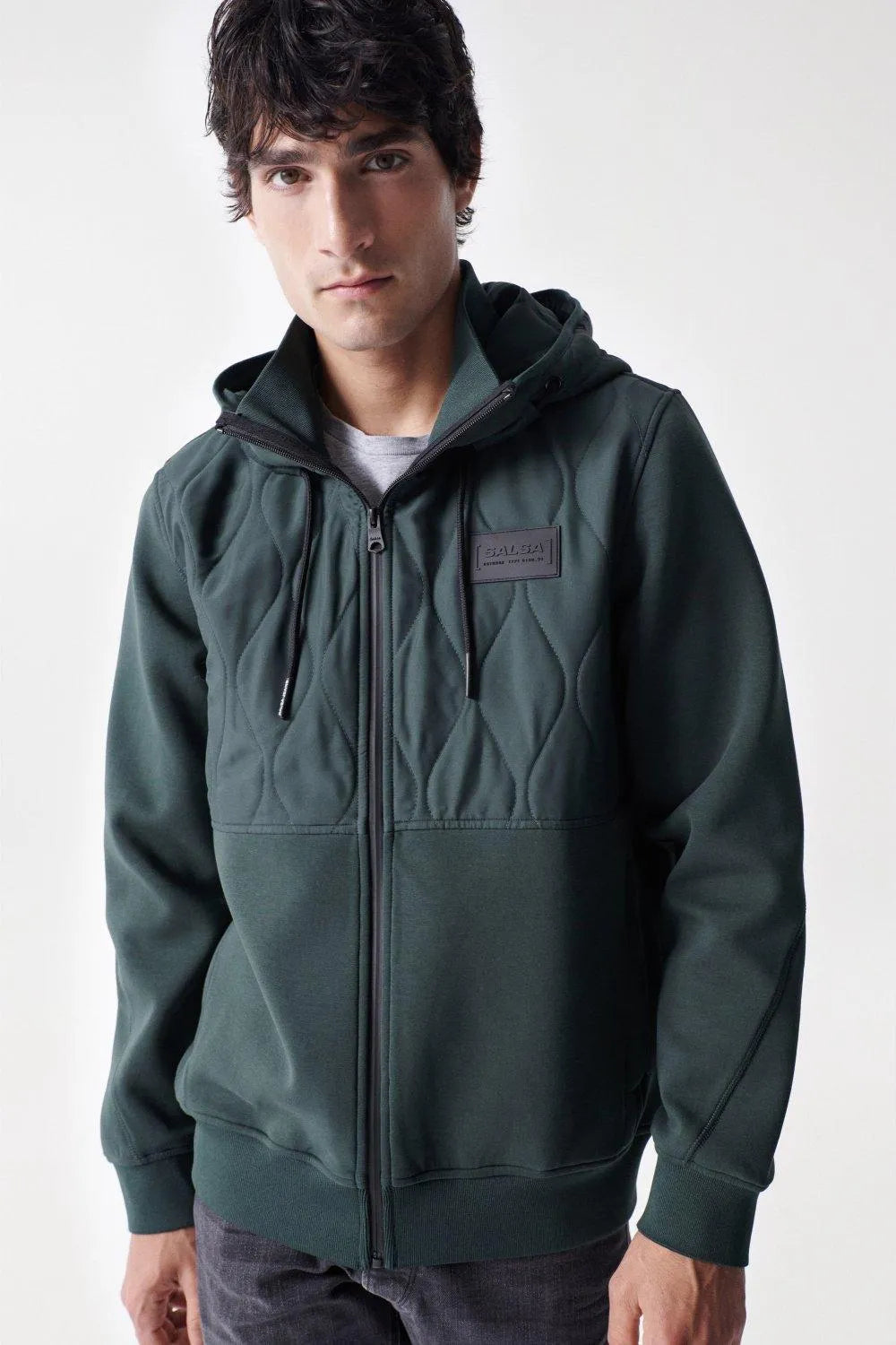 Cazadora con Acolchado - ECRU