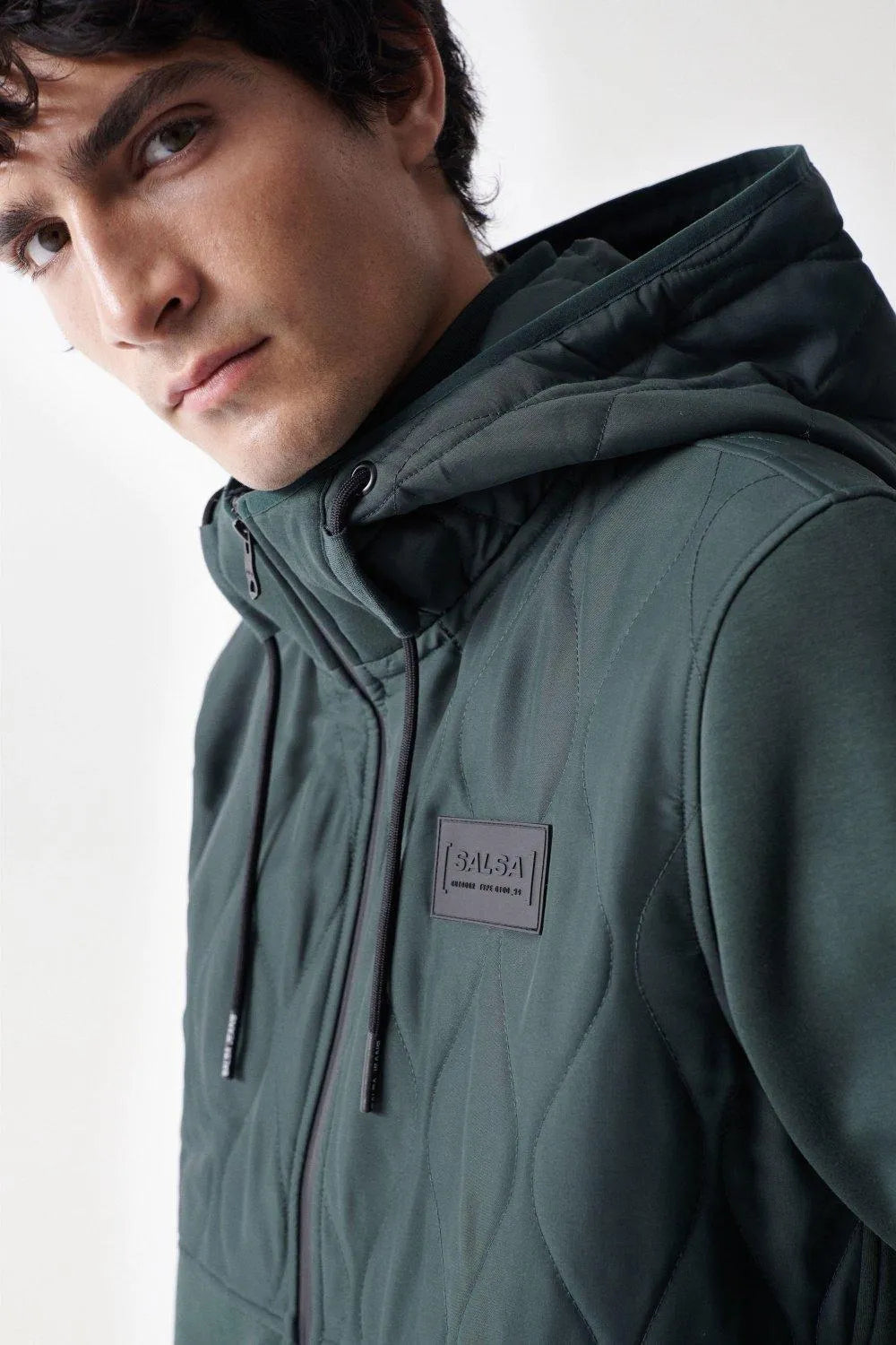 Cazadora con Acolchado - ECRU