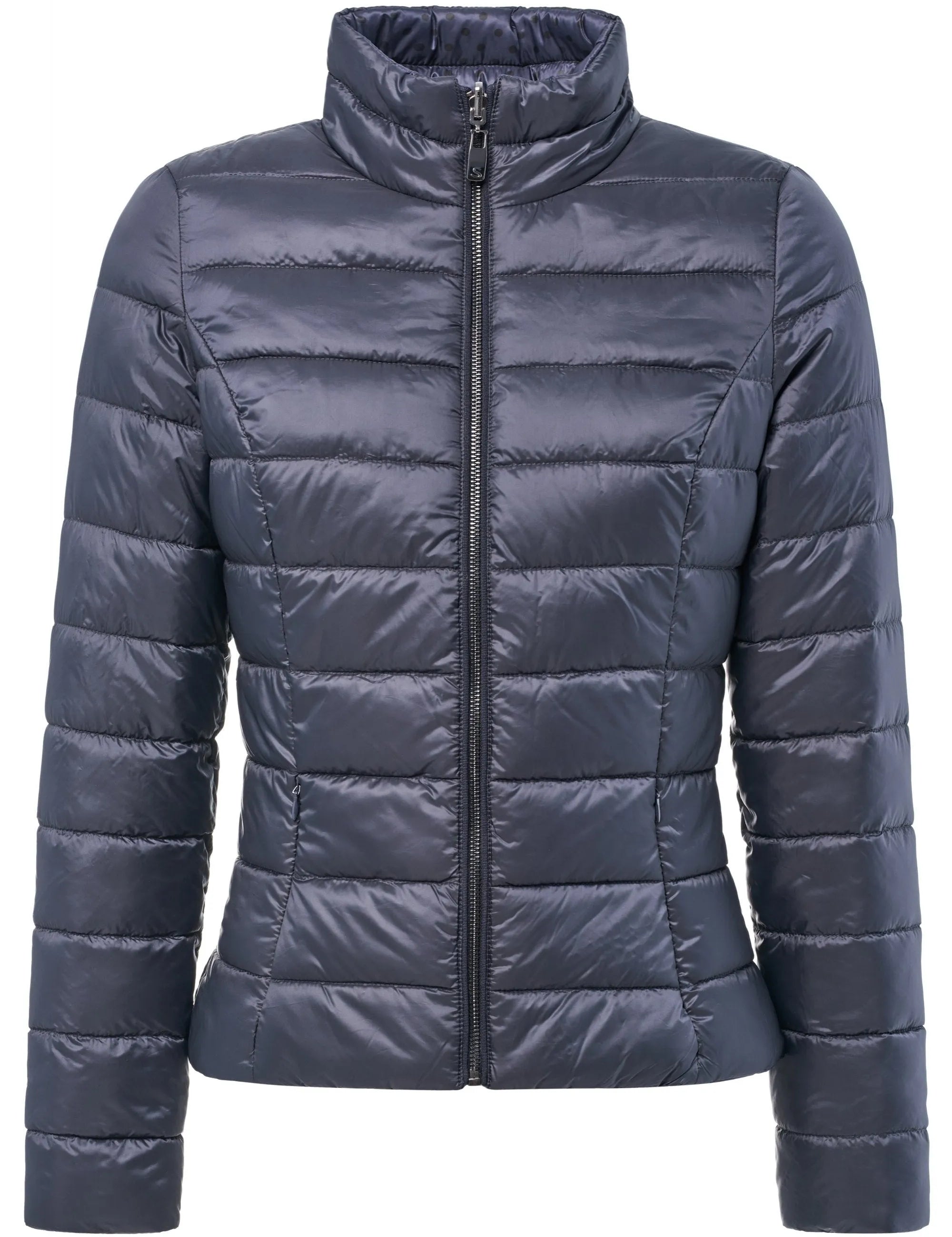 Cazadora corta acolchada y reversible sin capucha - ECRU