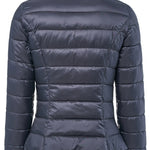 Cazadora corta acolchada y reversible sin capucha - ECRU