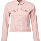 Cazadora vaquera con teñido - ECRU