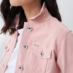 Cazadora vaquera con teñido - ECRU