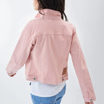 Cazadora vaquera con teñido - ECRU