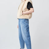 Cazadora vaquera oversize multifunción - ECRU