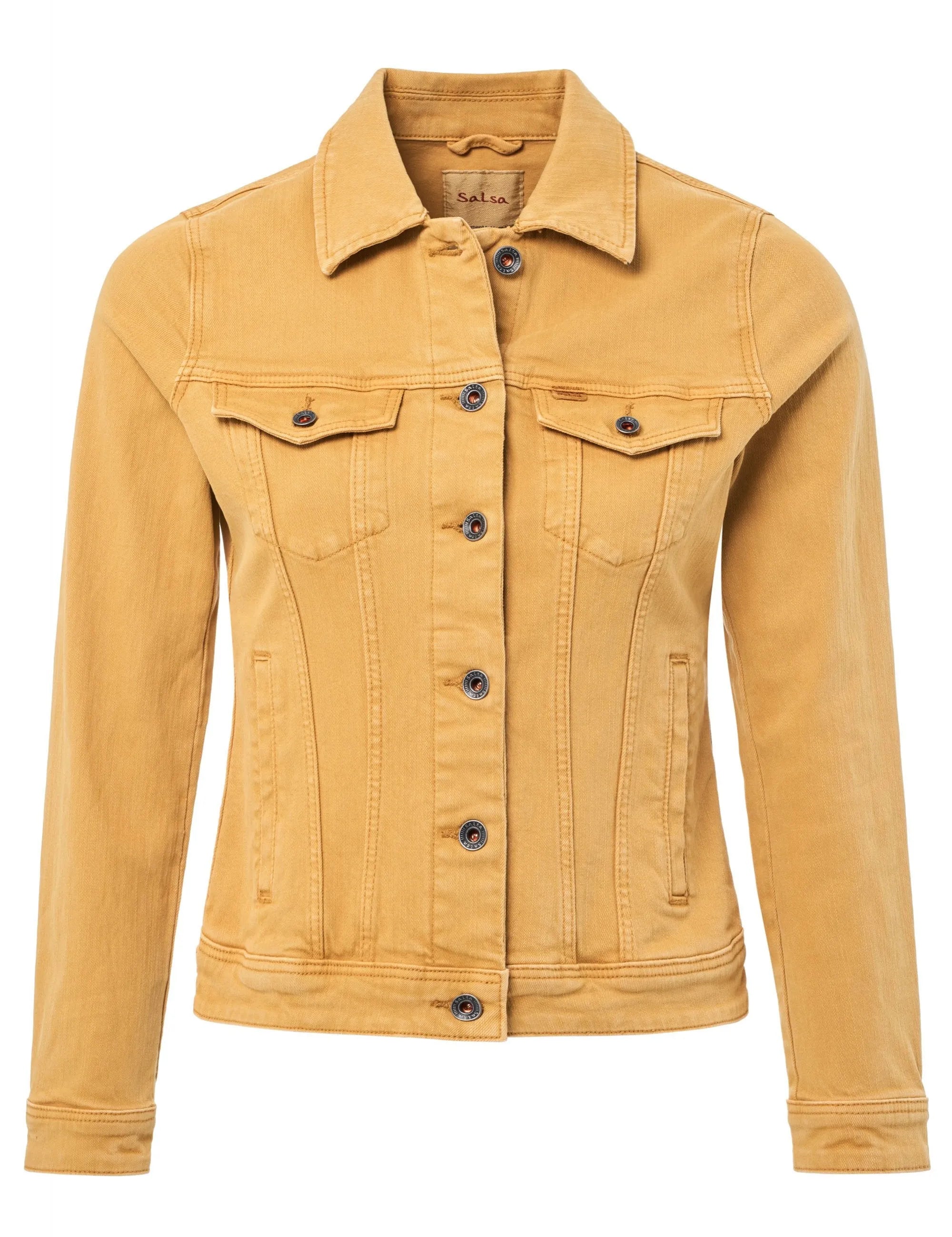 Cazadora vaquera slim fit - ECRU