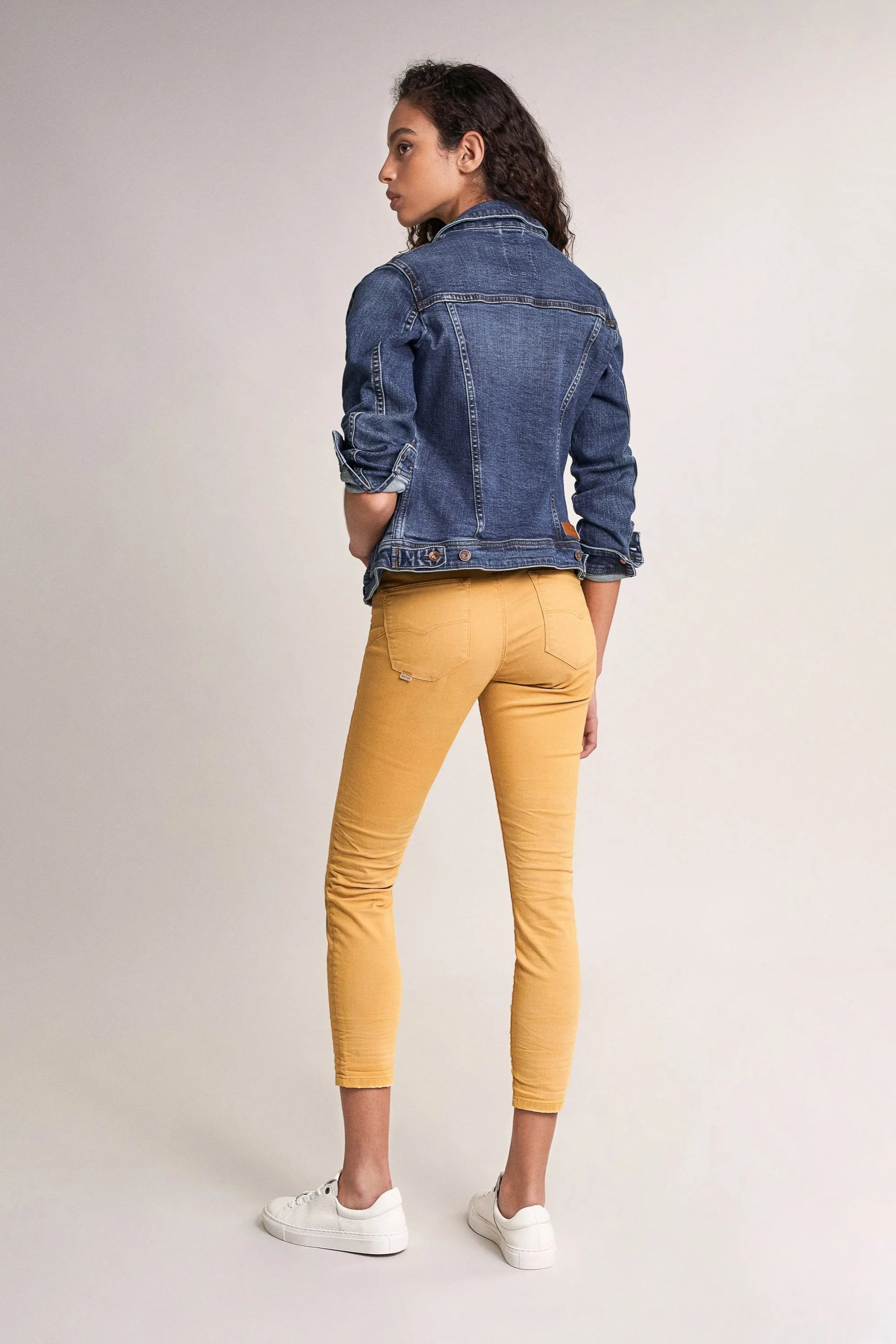 Cazadora vaquera slim fit - ECRU