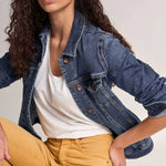 Cazadora vaquera slim fit - ECRU