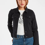 Cazadora Vaquera Stampe - ECRU