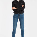 Cazadora Vaquera Stampe - ECRU