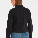 Cazadora Vaquera Stampe - ECRU