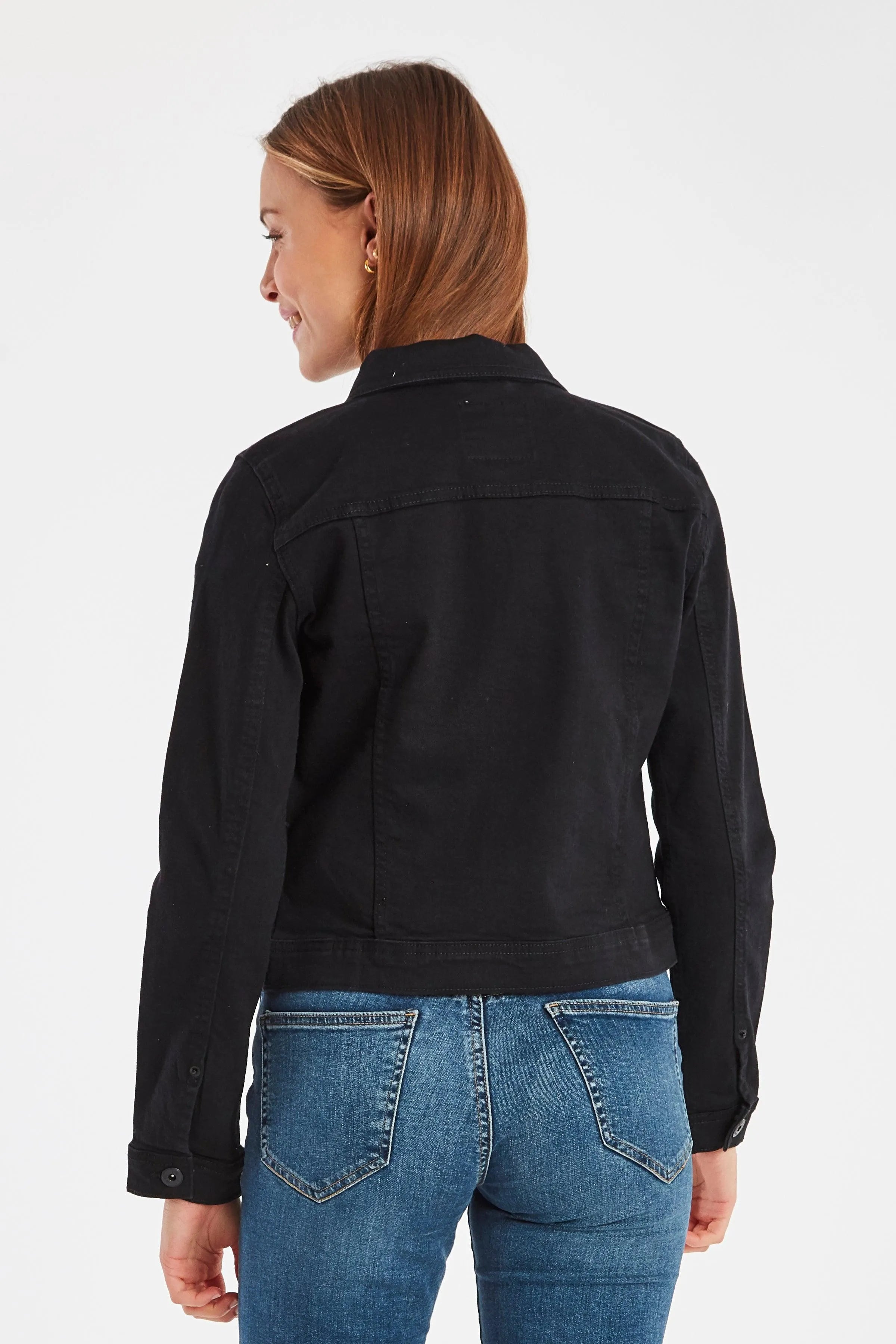 Cazadora Vaquera Stampe - ECRU