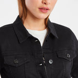 Cazadora Vaquera Stampe - ECRU