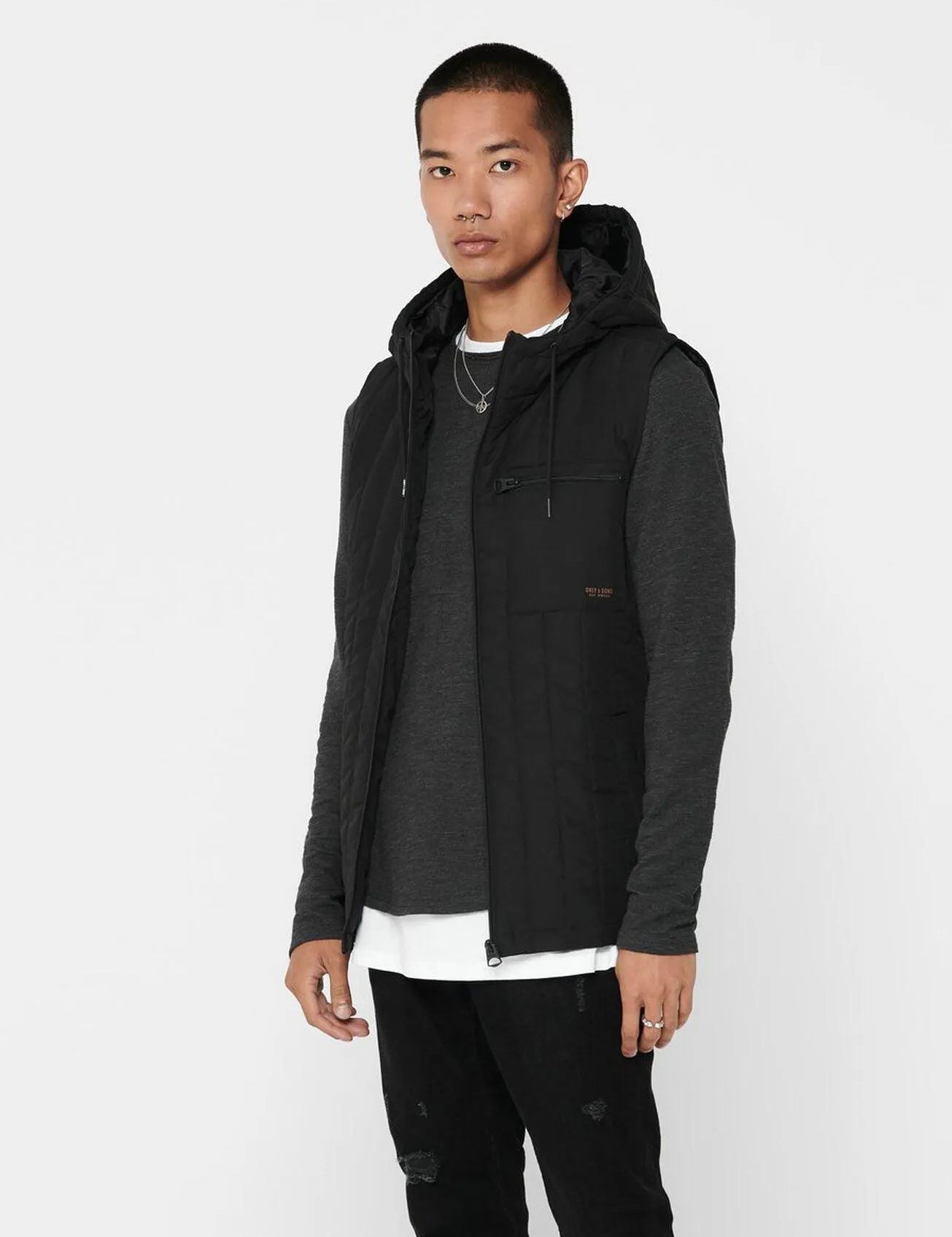 Chaleco Acolchado Rocket - ECRU