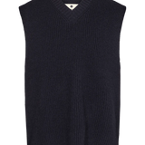Chaleco Akkarsten Dark Navy - ECRU