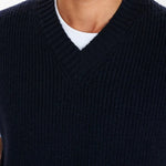 Chaleco Akkarsten Dark Navy - ECRU