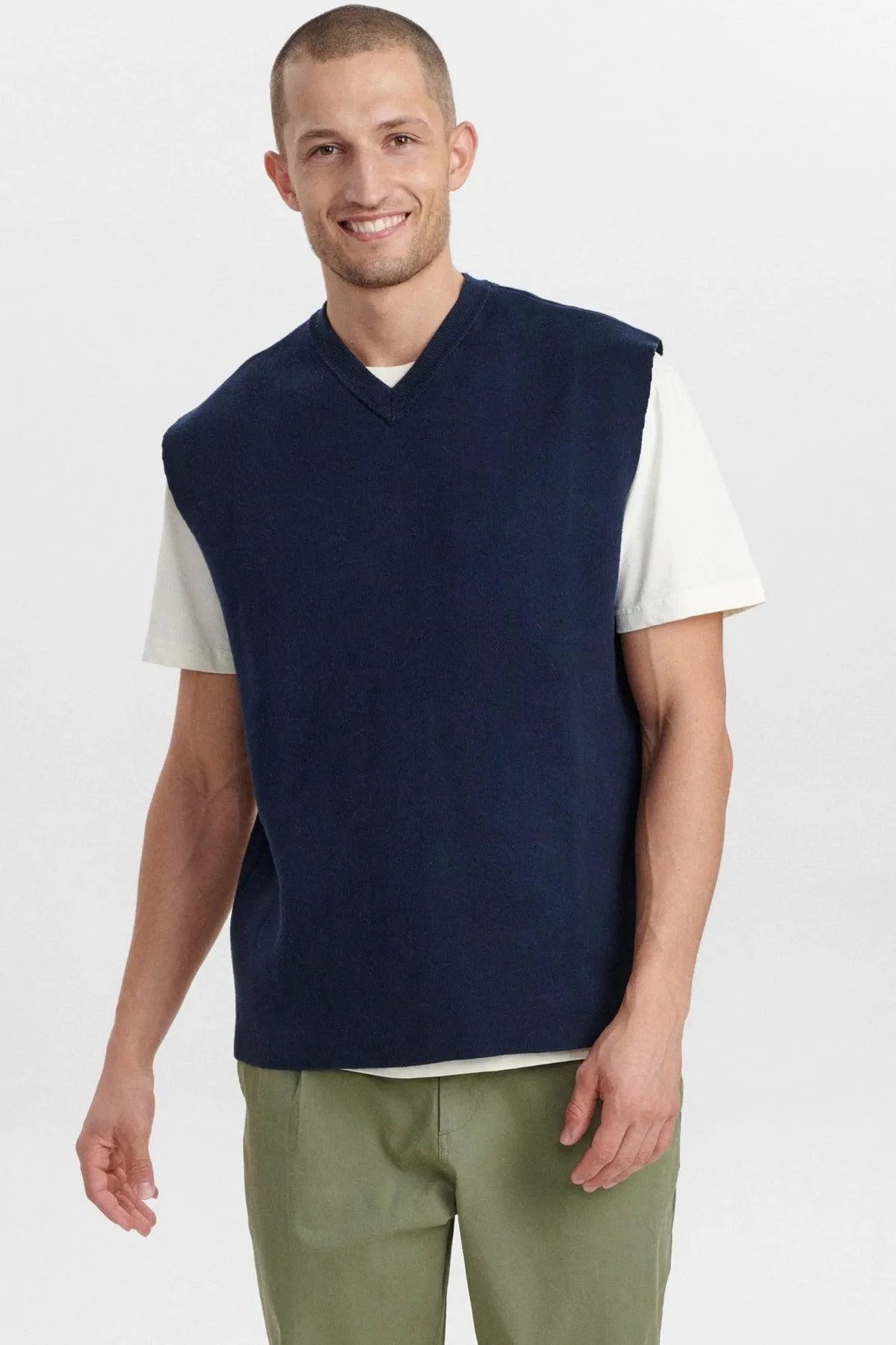 Chaleco Akkarsten Sky Captain - ECRU