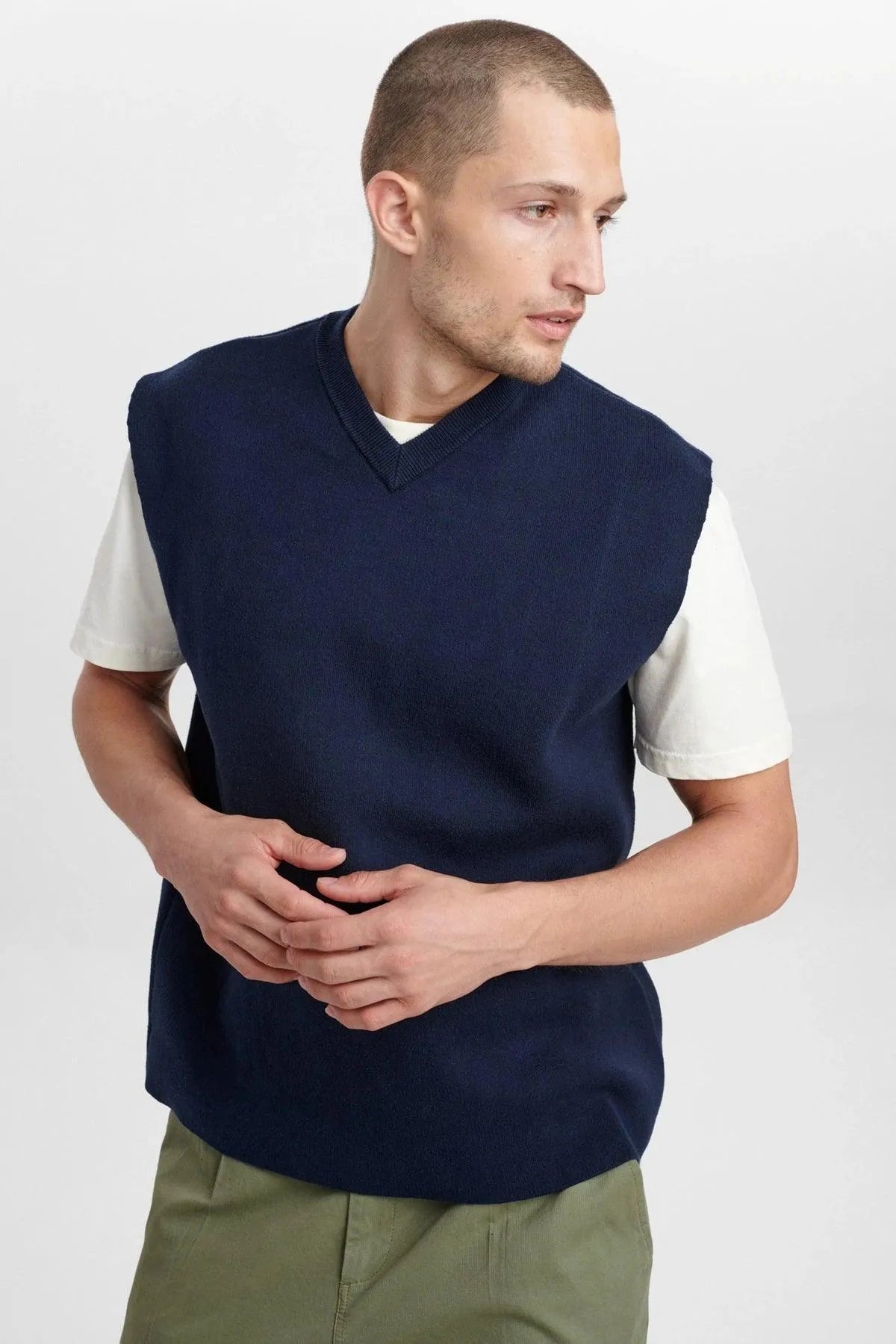 Chaleco Akkarsten Sky Captain - ECRU