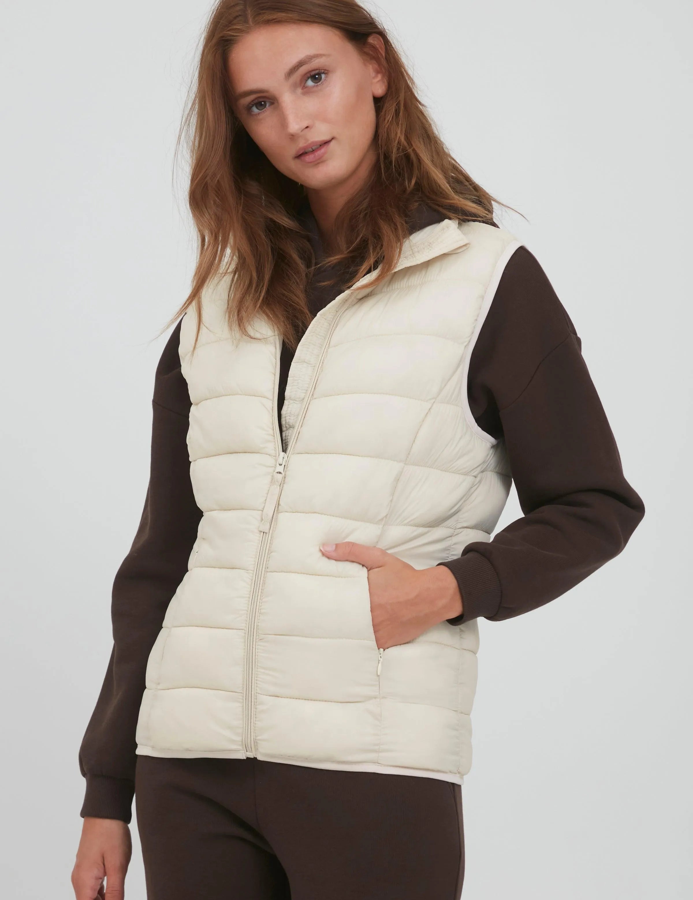 Chaleco Belena Birch - ECRU