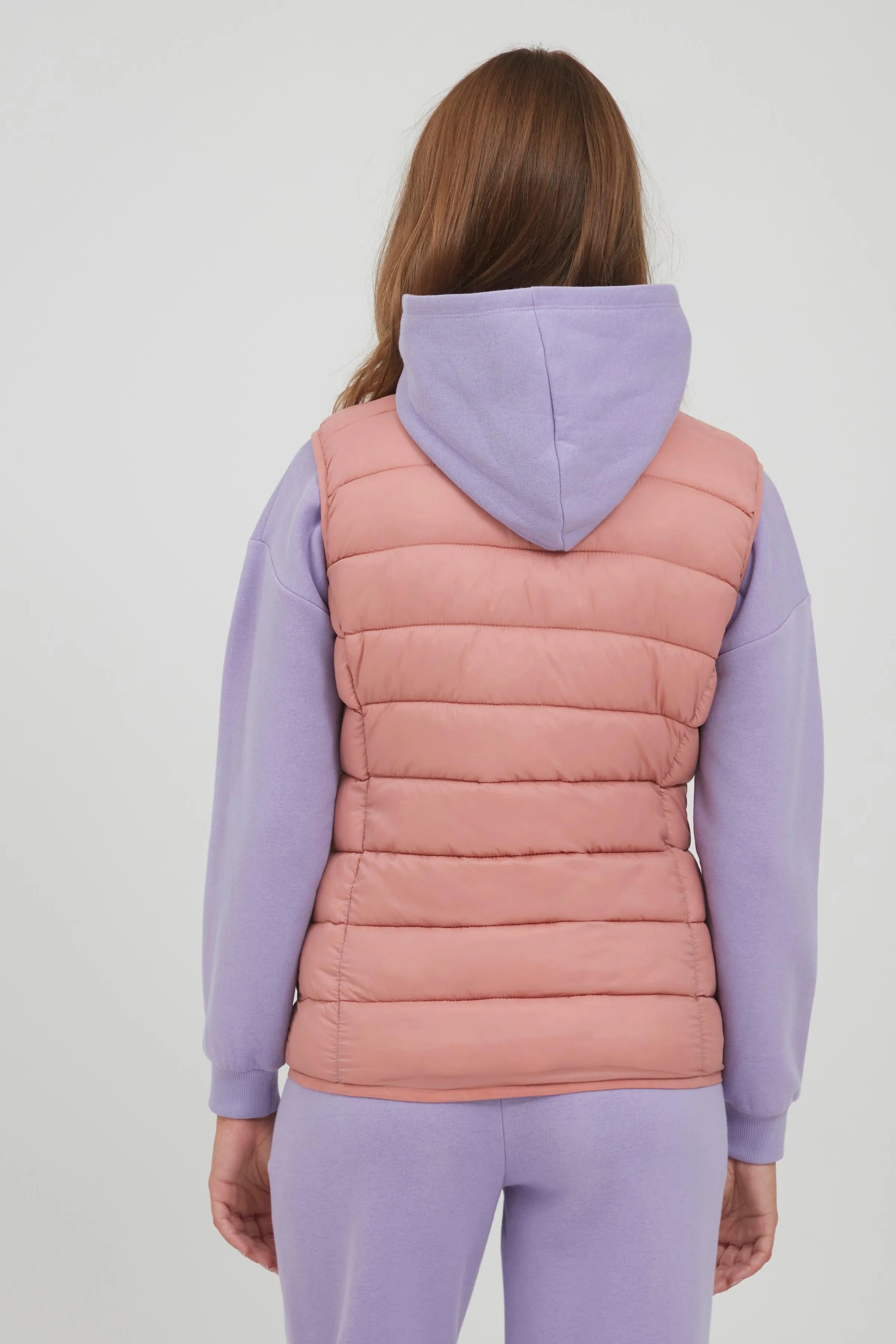 Chaleco Belena Old Rose - ECRU