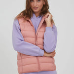 Chaleco Belena Old Rose - ECRU