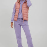 Chaleco Belena Old Rose - ECRU