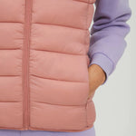 Chaleco Belena Old Rose - ECRU