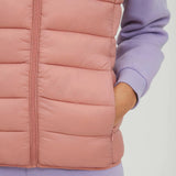 Chaleco Belena Old Rose - ECRU