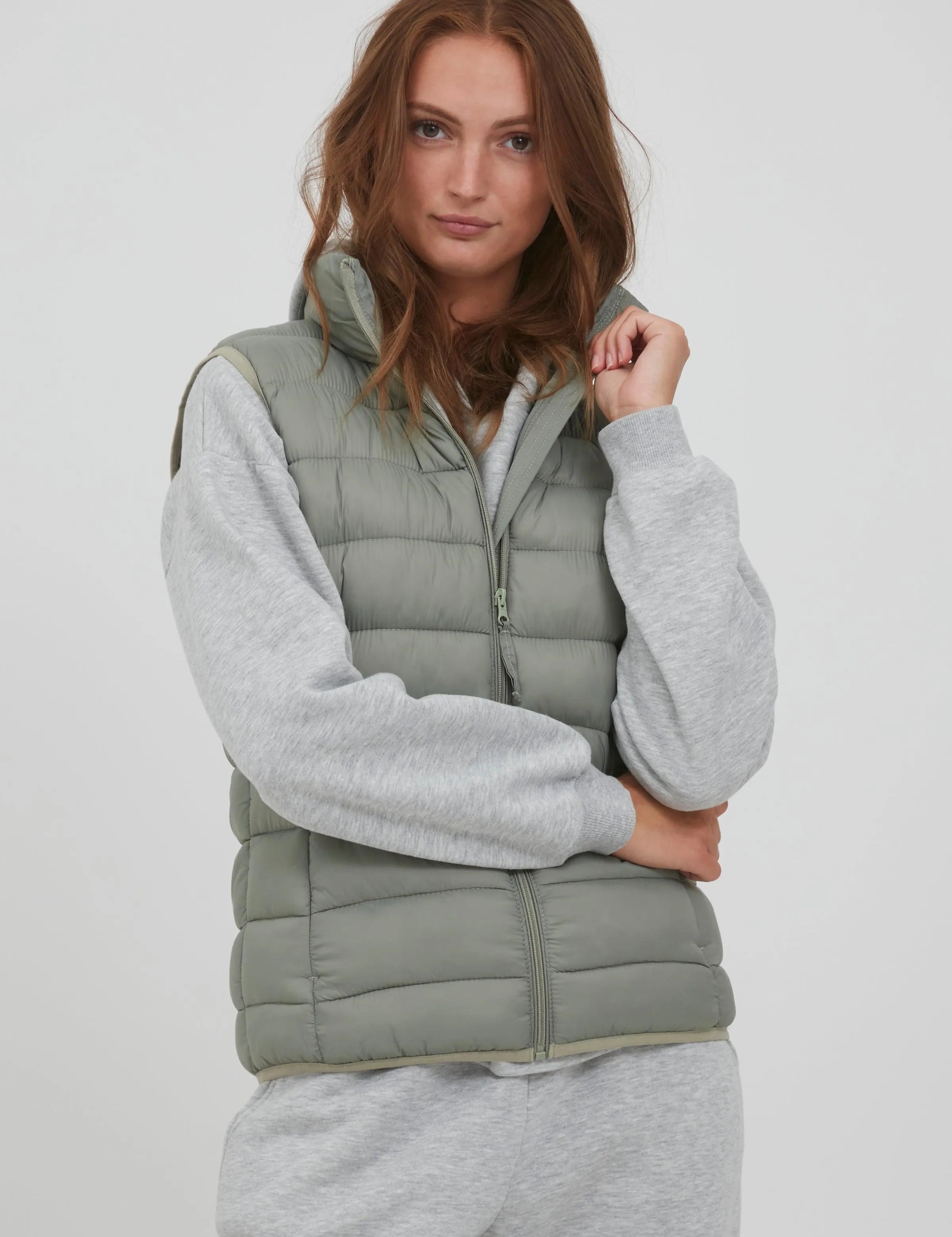 Chaleco Belena Seagrass - ECRU