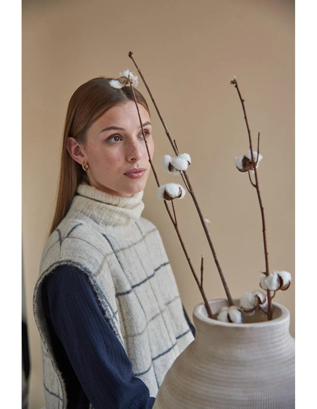 Chaleco Chopo - ECRU