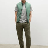 Chaleco Ecoalf de Hombre Tibidabo Dark Cactus - ECRU