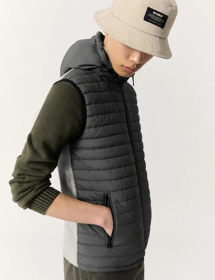 Chaleco Litio Soft Khaki - ECRU