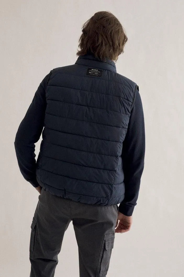 Chaleco Reversible Hombre St Moritz - ECRU