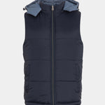 Chaleco Reversible Run - ECRU