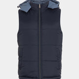 Chaleco Reversible Run - ECRU