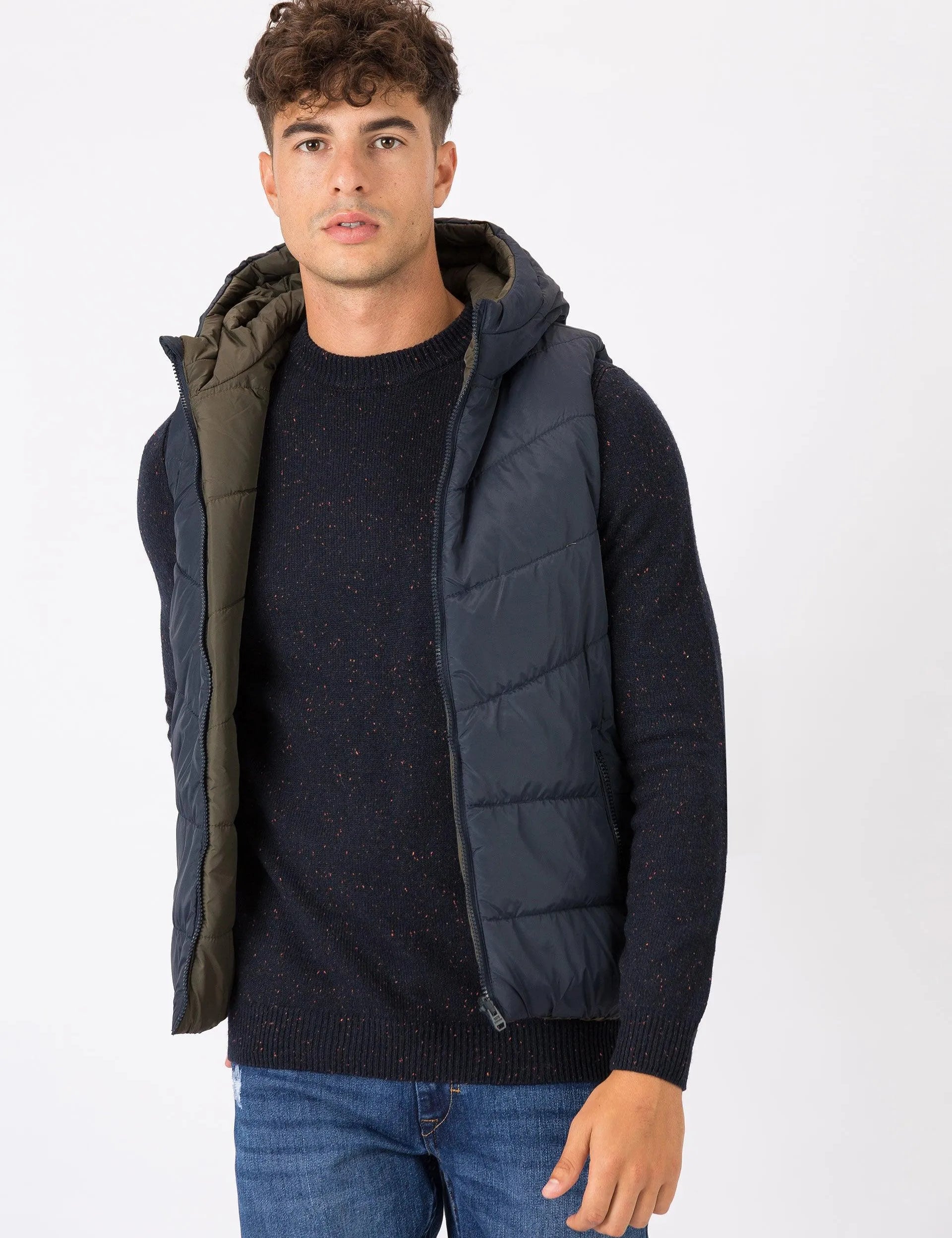 Chaleco Reversible Valley - ECRU