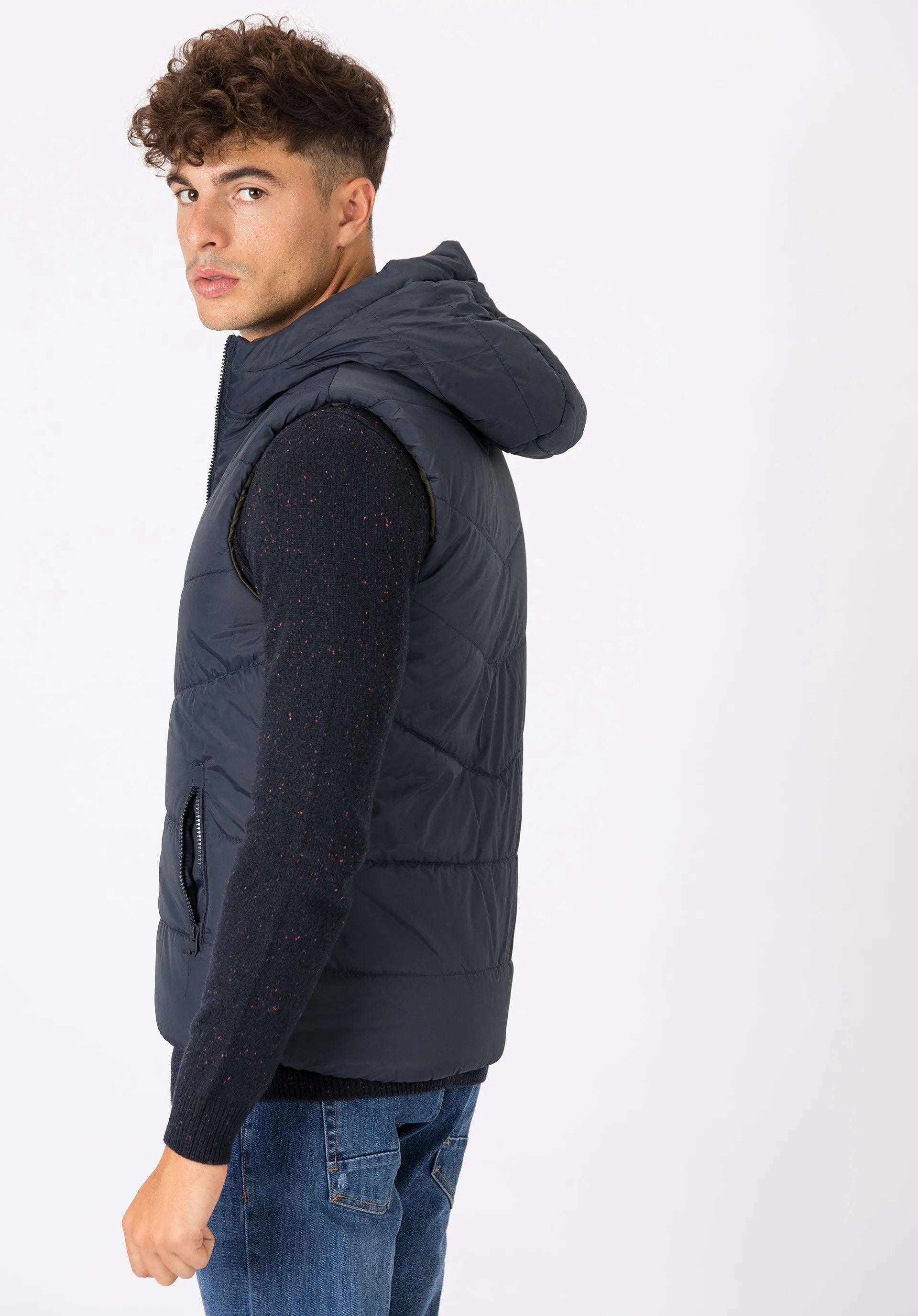 Chaleco Reversible Valley - ECRU