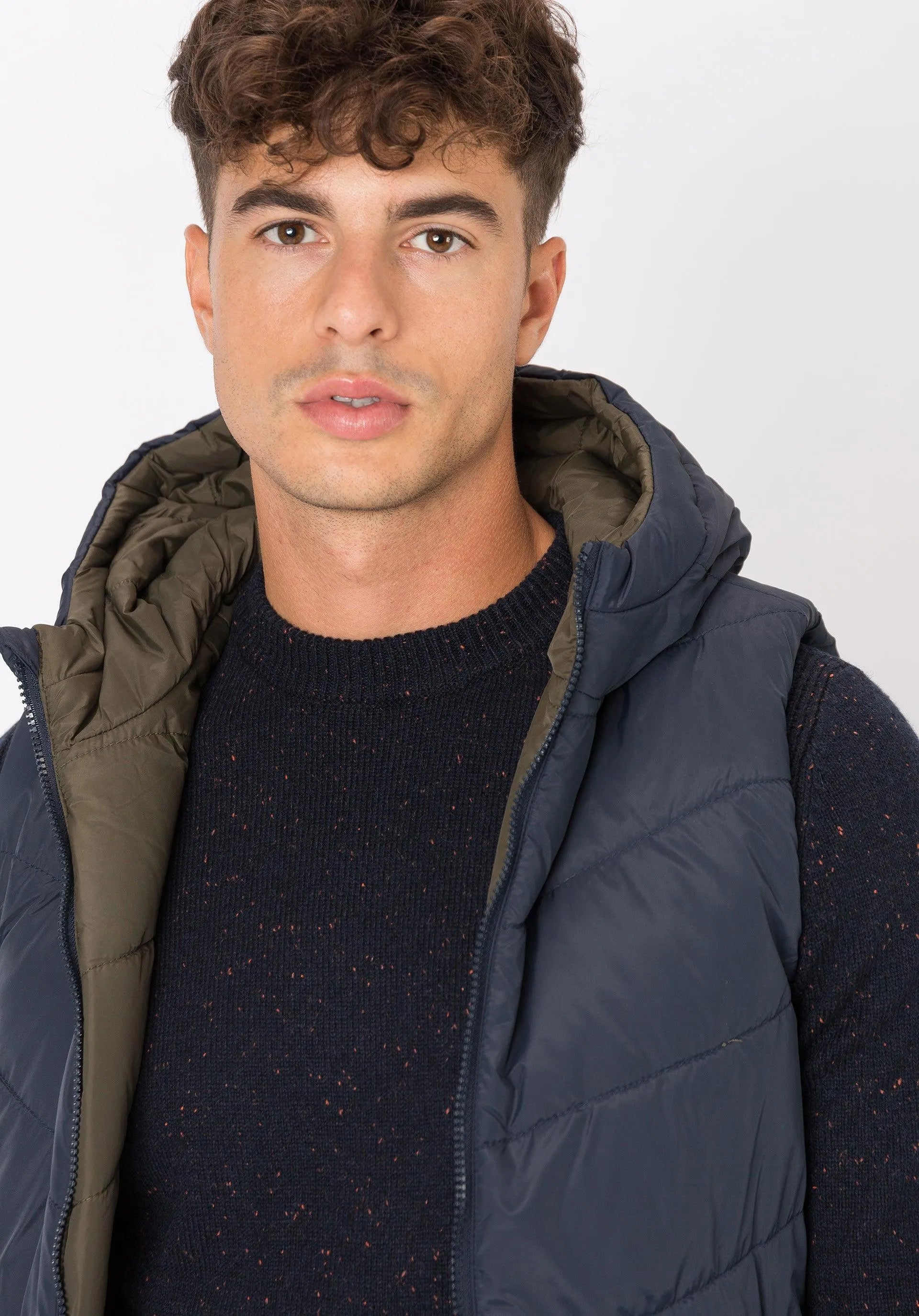 Chaleco Reversible Valley - ECRU