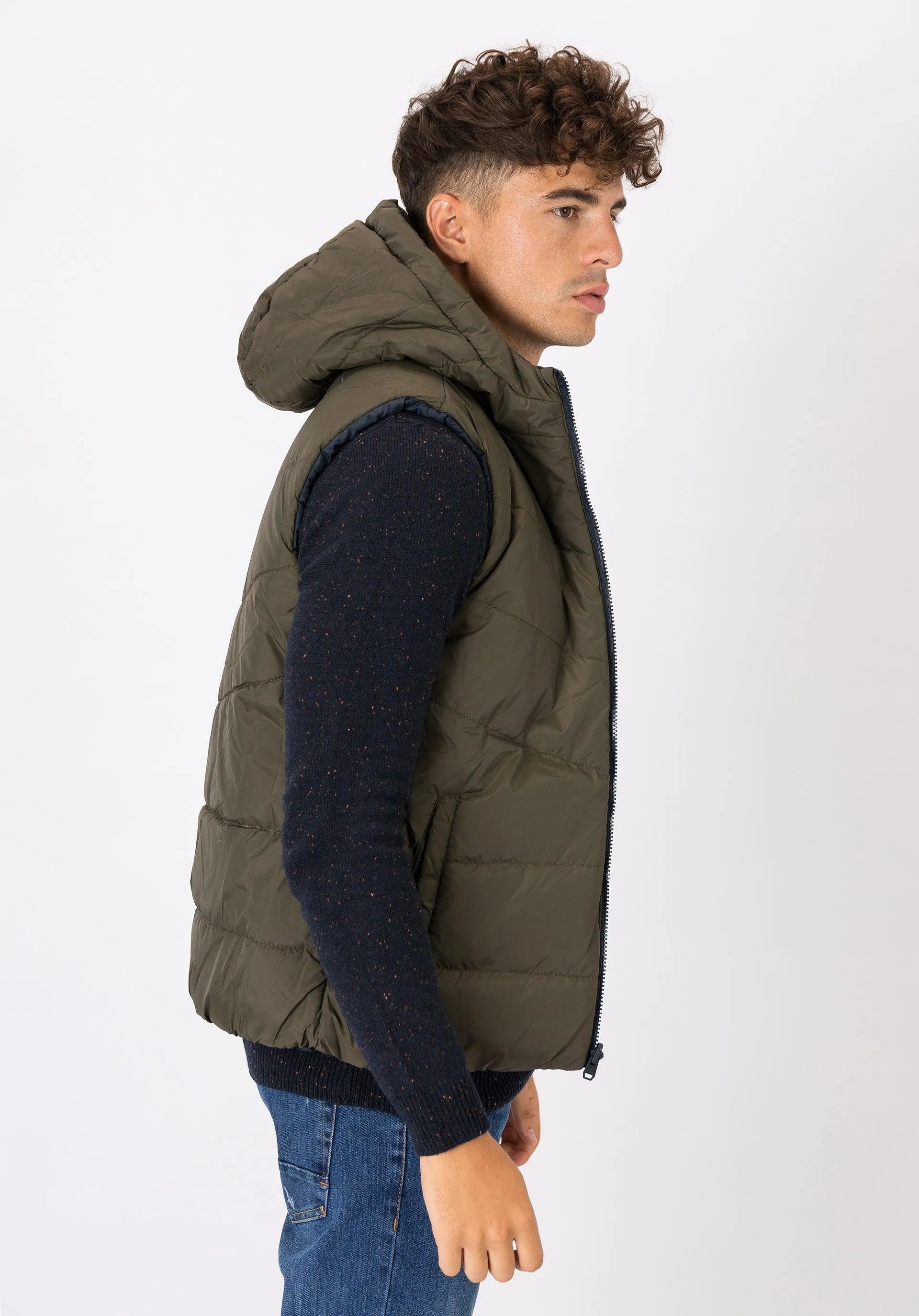 Chaleco Reversible Valley - ECRU