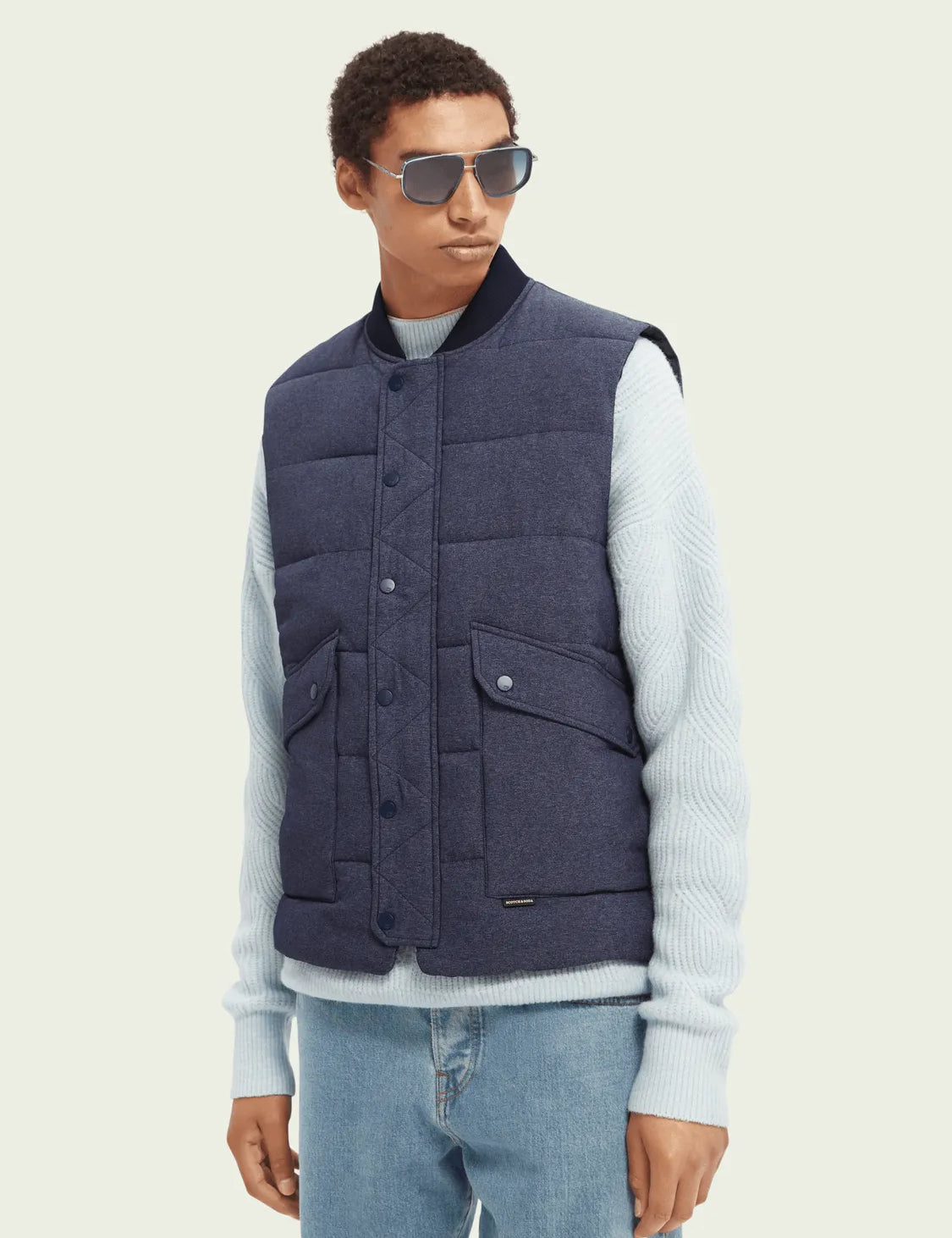 Chaleco térmico acolchado - ECRU