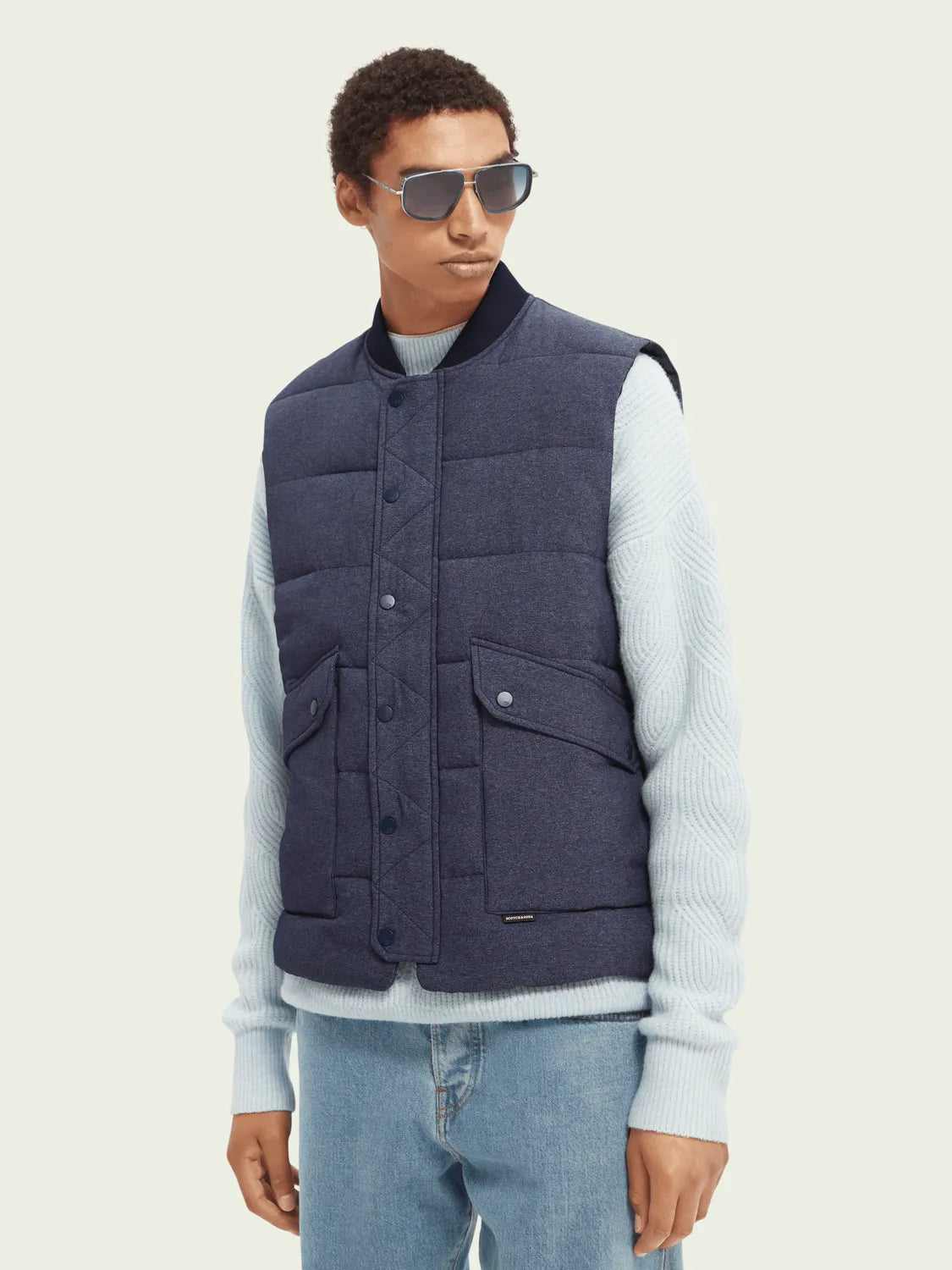 Chaleco térmico acolchado - ECRU