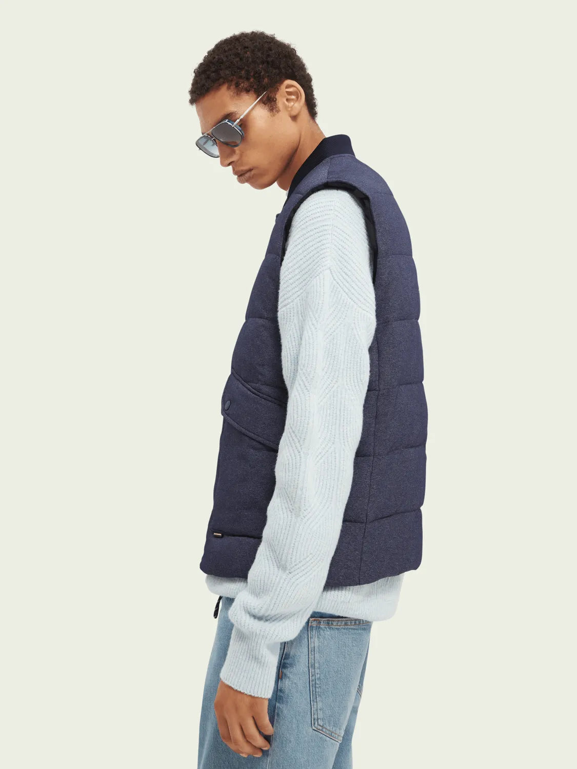 Chaleco térmico acolchado - ECRU