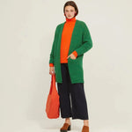 Chaqueta Abrigo Lisa - ECRU