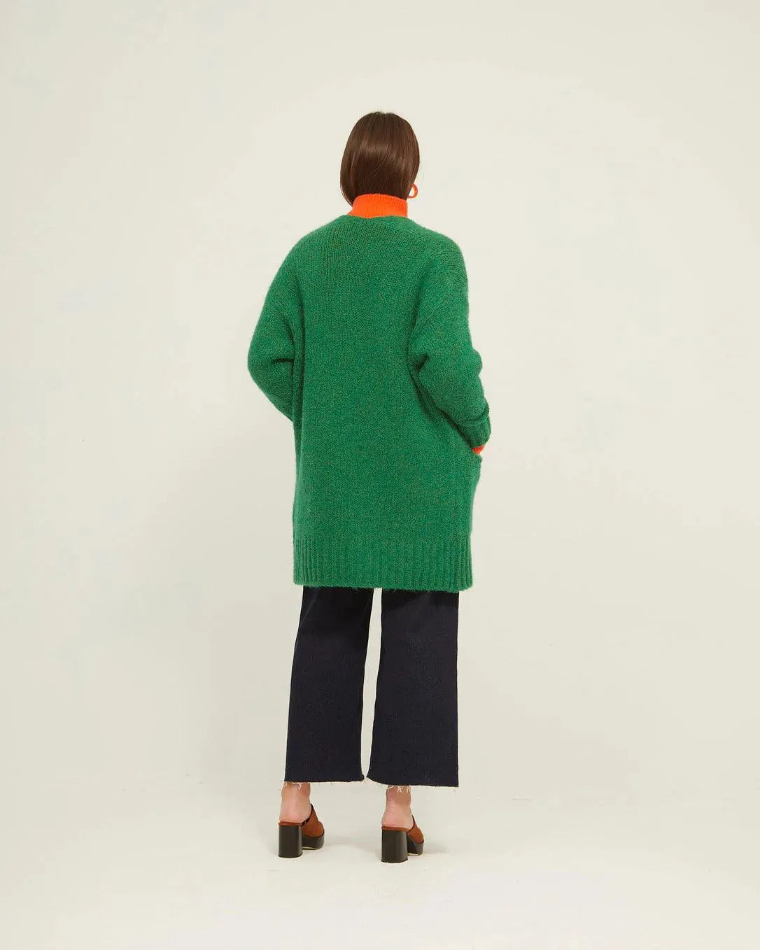 Chaqueta Abrigo Lisa - ECRU