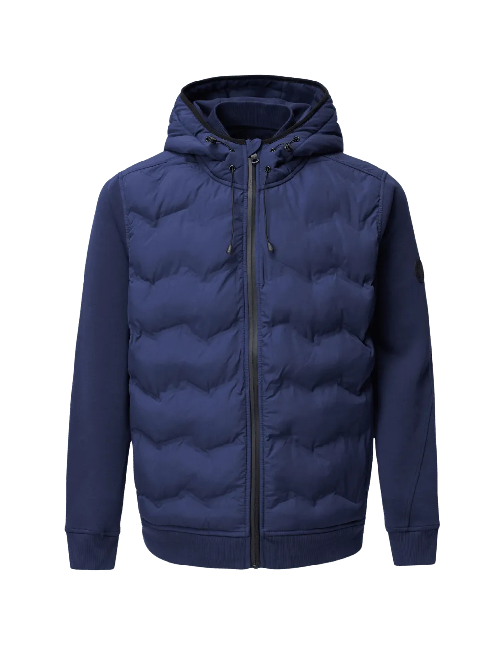 Chaqueta acolchada con capucha - ECRU